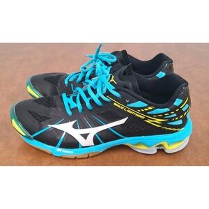 Mizuno Wave Lightning Size 10 Women's Volleyball Shoes Black